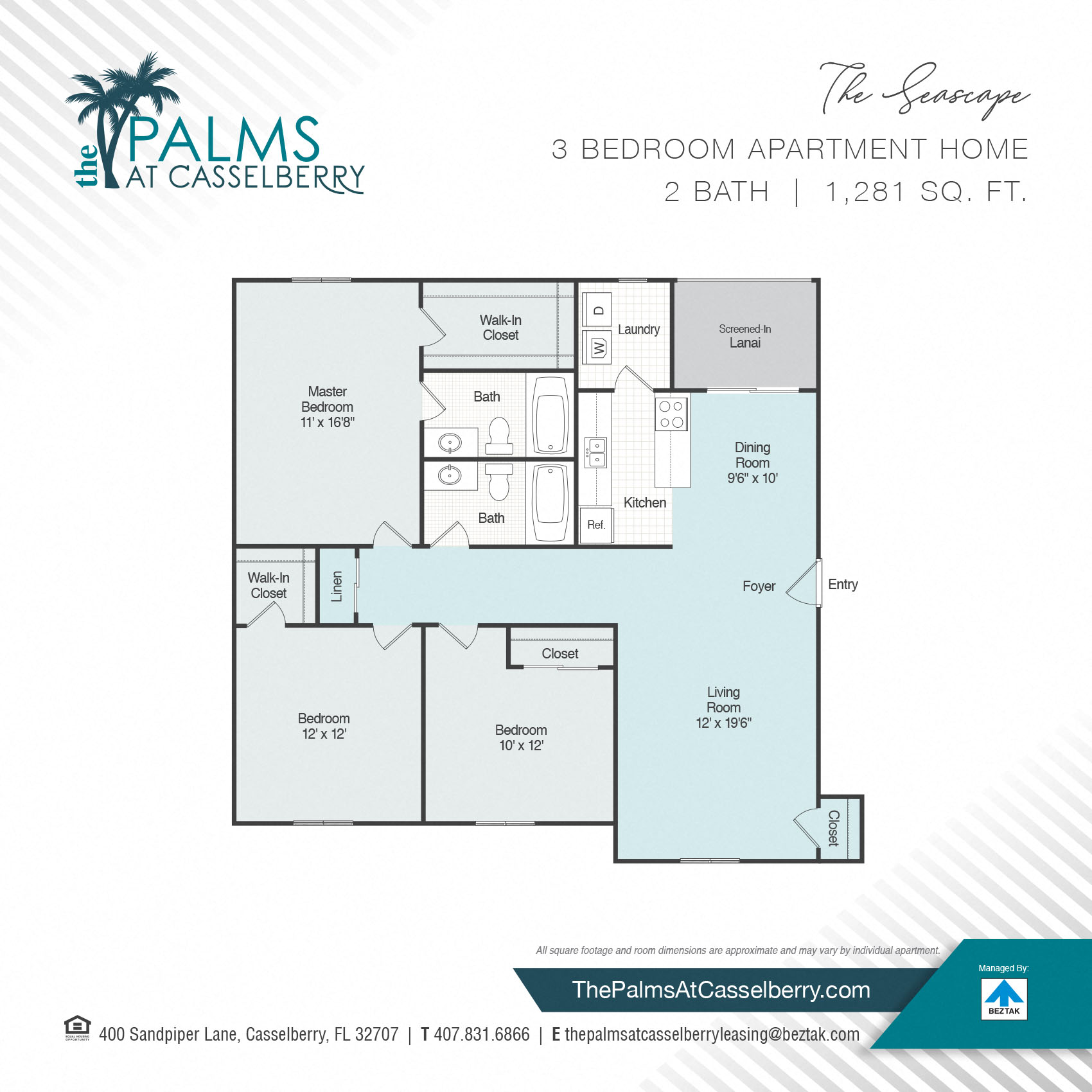 The Seascape floor plan